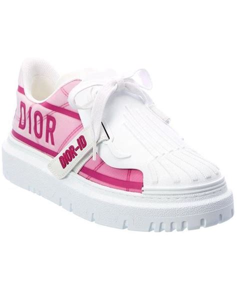 dior pink and white sneakers